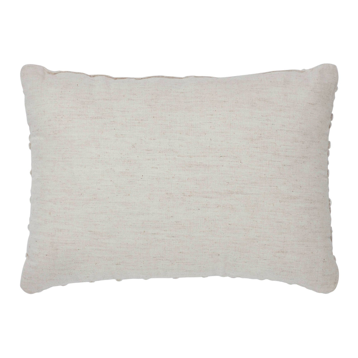 5 Christmas Trees White Throw Pillow 14x10