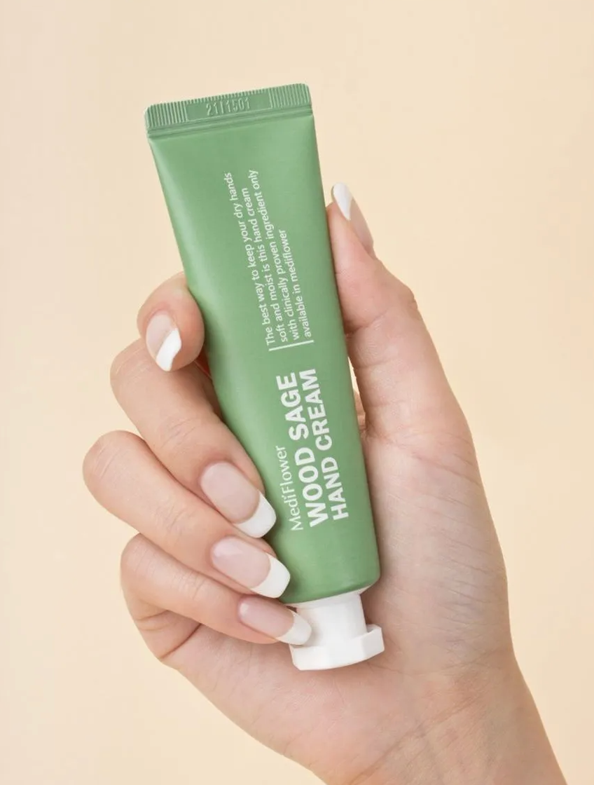 MEDIFLOWER Delicat Hand Cream Lotion: Cedarwood
