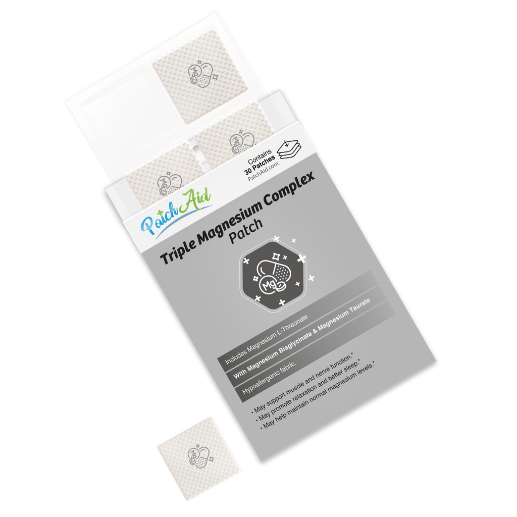 Triple Magnesium Complex Patch - Relaxation & Muscle Support: 1-Pack