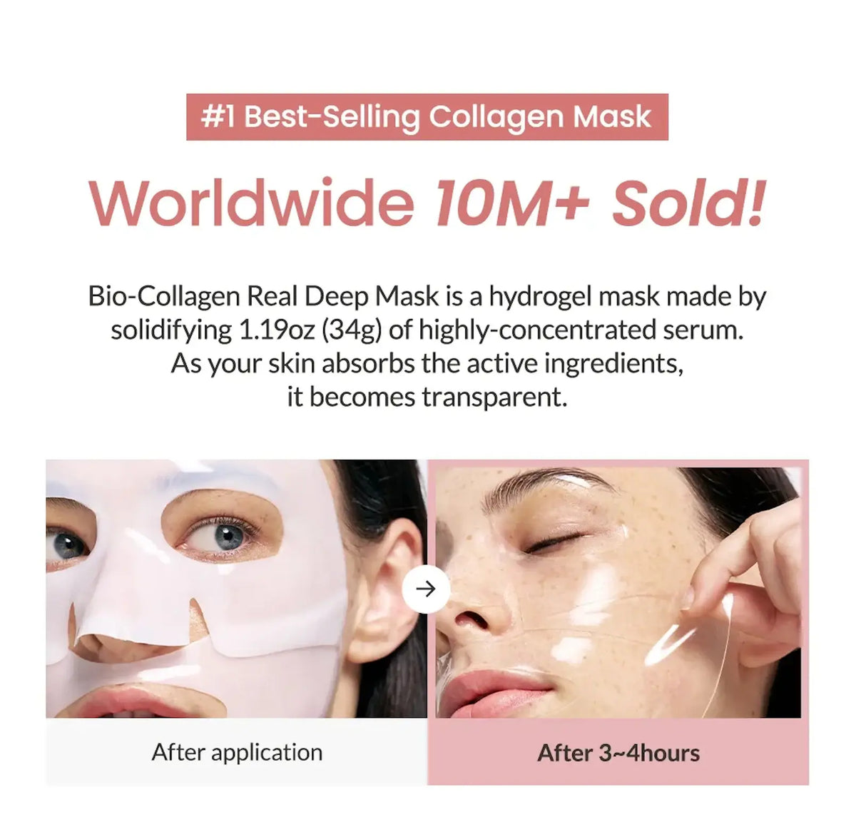 BIODANCE Bio-Collagen Real Deep Face Sheet Mask